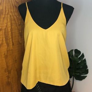 Open back mustard tank
